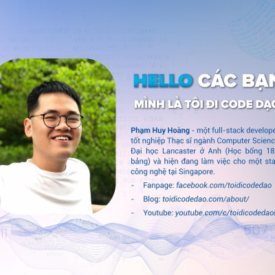 Hello Các Bạn Mình Là Tôi Đi Code Dạo