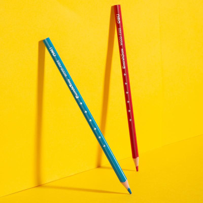 Hộp Tròn 24 Bút Chì Màu Deli EC112-24