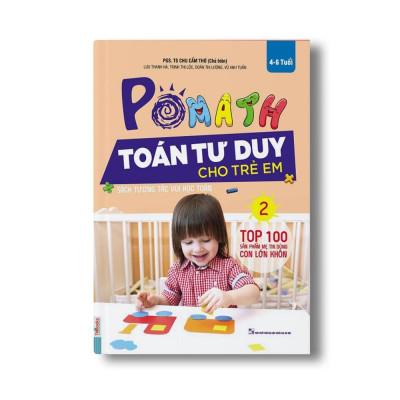 Sách - Pomath - Toán Tư Duy Cho Trẻ Em 4 - 6 Tuổi - Combo 6 Cuốn - MCBooks