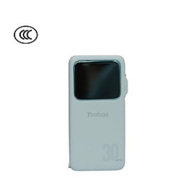 Pin Sạc Dự Phòng Yoobao Q22 Pro 20000mAh chuẩn 3C CCC - Sạc Nhanh PD30W, QC3.0 và SCP22.5W - Hàng chính hãng