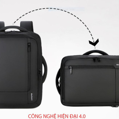 Ba lô thông minh sạc USB tiện dụng chứa máy tính 15,6 inh