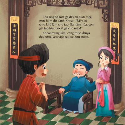 Cổ tích Việt Nam cho bé: Cây tre trăm đốt - Kim Đồng - Bản màu