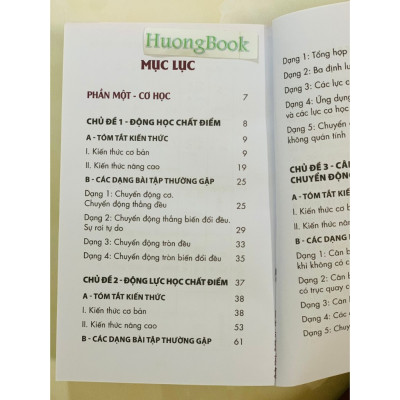 Sách - Sổ Tay Kiến Thức Vật Lí Trung Học Phổ Thông (ML)