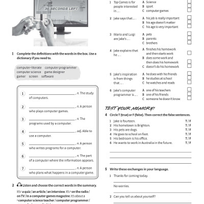Achievers A2 Workbook