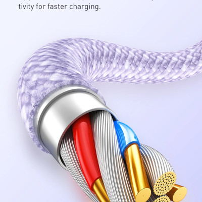 Cáp sạc nhanh IP 2.4A, Cáp sạc nhanh truyền dữ liệu Baseus Dynamic Series Fast Charging Cable 2.4A cho iPhone, iPad - Hàng chính hãng