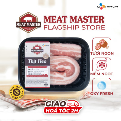 Combo Heo tiết kiệm Thịt xay - Ba rọi Meat Master ( 400 G ) - Giao nhanh