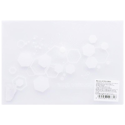 Bìa Nút A5 - Flexoffice FO-CBF06 - Trong Suốt