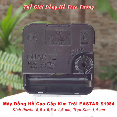 Máy Đồng Hồ KIM TRÔI CAO CẤP EASTAR – Kim DẠ QUANG (*) - Bảo Hành 1 Năm – Tặng Pin Maxell