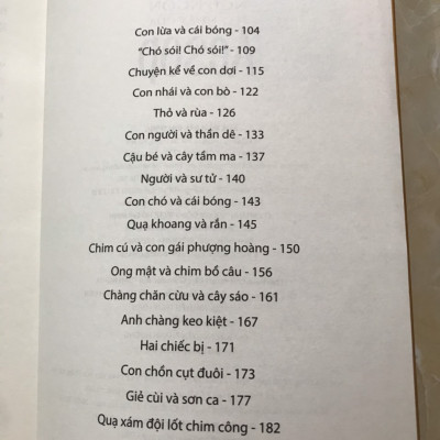 Những truyện ngụ ngôn hay nhất của Aesop