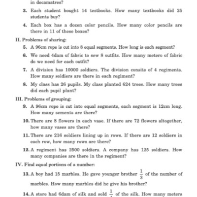Sách - Toán Đố Lớp 5 - Word Problems Primary Maths 5 (HA)