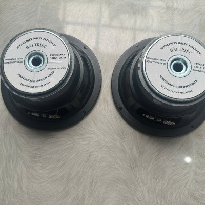 CỦ LOA BASS RỜI 16 HÀNG CHÍNH HÃNG HẢI TRIỀU COIL 38 TỪ 100 GÂN VẢI MÀN VÀNG (GIÁ 1 CÁI)