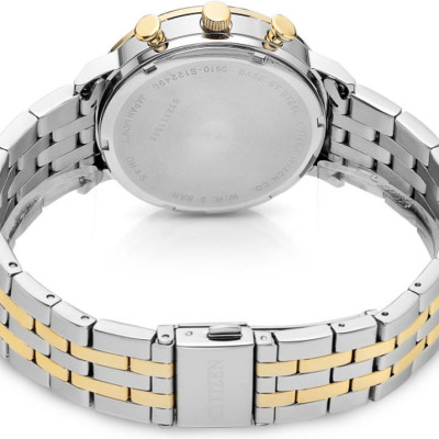 Đồng Hồ Nam Citizen Dây Thép Không Gỉ AN3616-75L - Mặt Xanh