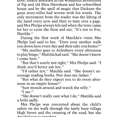 Matilda (Roald Dahl, Illustrated by Quentin Blake)