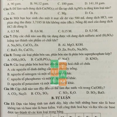 Sách - Tuyển tập đề kiểm tra định kì Khoa học tự nhiên 8