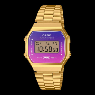 Đồng Hồ Casio Nữ General Dây Kim Loại A168WERG-2ADF
