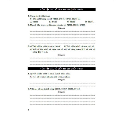 Sách - Vở Bài Tập Nâng Cao Toán 4 - Tập 1 - Bám Sát SGK Kết Nối Tri Thức - Hồng Ân