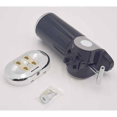 Bình xịt nước rửa tay Inox treo tường Eurolife EL-BX21( Đen )