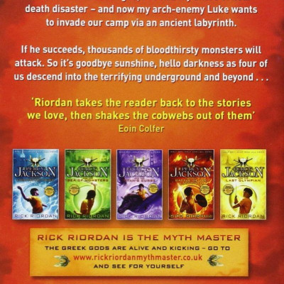 Percy Jacson And The Battle Of Labbyrintrh (Paperback)