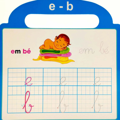 Chuẩn Bị Cho Bé Tới Trường - Chữ Cái (Tặng Kèm Bút Viết/Xóa)