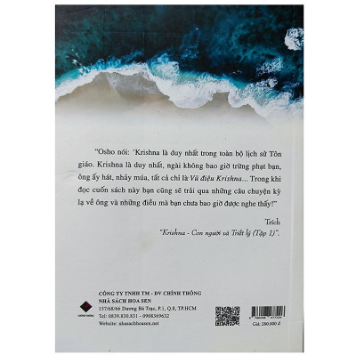 Sách - Krishna - Con Người Và Triết Lý - Tập 1 - Osho - Chính Thông Book