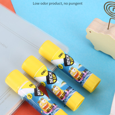 Hồ Khô Kết Dính Mạnh 8G Deli, Vàng - 24 Lọ/Hộp - EA21010