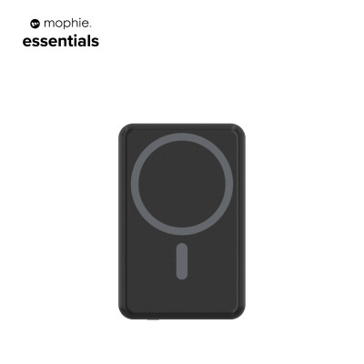 Sạc dự phòng mophie Essentials Snap+ 5,000mAh, hỗ trợ sạc từ tính - Hàng chính hãng