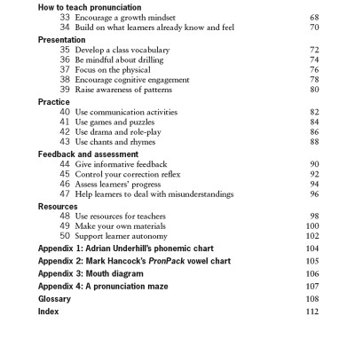 Mark Hancock’s 50 Tips For Teaching Pronunciation - Pocket Editions