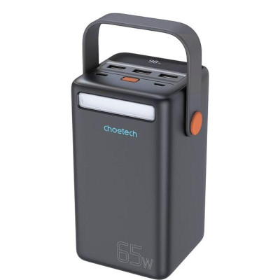 Pin sạc dự phòng Choetech B664 dung lượng siêu khủng 50000mAh công suất 65W (Hàng chính hãng)