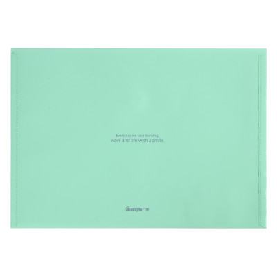 Bìa Nút Dán Guangbo A4 9037 (2 Cái / Xấp) - Xanh Lá