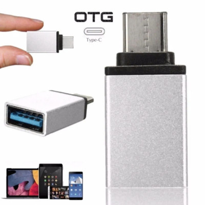 Đầu Chuyển Đổi OTG Cổng Type-C Sang USB 3.0 - Chất Liệu Vỏ Kim Loại Cáp OTG USB Type C to USB 3.0 Đầu Chuyển Đổi USB OTG Type C Tốc Độ Cao Tương Thích Với Điện Thoại Máy Tính Type C Micro Usb sang Usb 3.0 cao cấp tiện dụng Hàng Nhập Khẩu