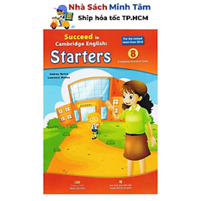 Sách - Succeed In Cambridge English - Starters (Kèm CD, Đáp Án Và Bài Tập) - Nhân Trí Việt