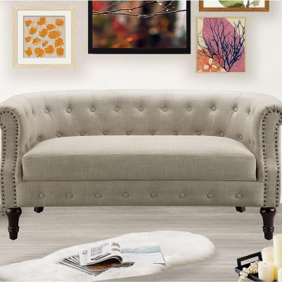 Bộ sofa spa, sofa nail, sofa sảnh chờ, sofa phòng Giám Đốc Juno Sofa 01 băng dài 1m63 và 2 ghế đơn Tặng bàn kính