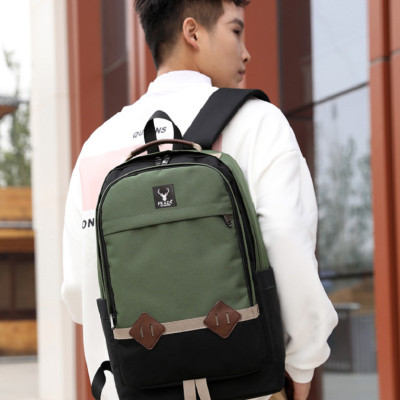 Combo Balo Thời Trang Hàn Quốc PRAZA - BL167 (Xanh Lá phối Đen) Và Túi Đeo Chéo PRAZA - DC095 (Đen)