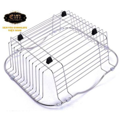 Rổ Inox Eurolife EL-R92-1 (Trắng bạc)