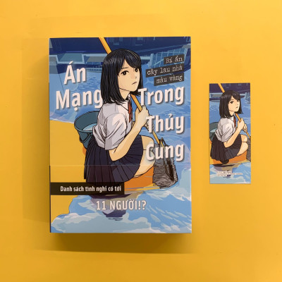 Án Mạng Trong Thủy Cung - Bí Ẩn Cây Lau Nhà Màu Vàng - Tặng Kèm Obi + Bookmark