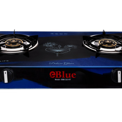Bếp gas đôi mặt kính Eblue EBB 323 KT hàng chính hãng