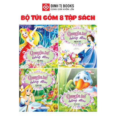 Sách - Chuyện Kể Hằng Đêm - Combo 8 Tập - Đinh Tị Books