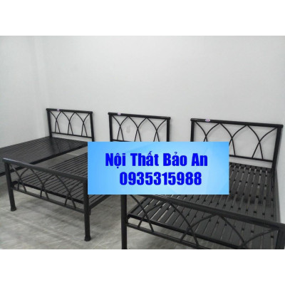Giường sắt kiểu mới nhiều kích thước từ 1m đến 1m8 - Nội Thất Bảo An