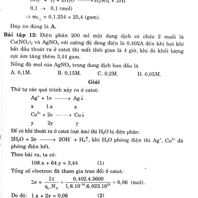 Pd Và Ppg Nhanh Bttn Hóa Học 12_Vô Cơ