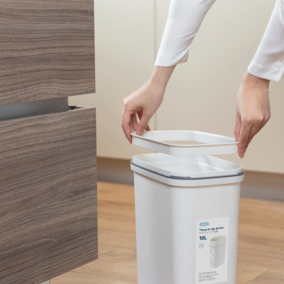 Thùng Rác Nắp Lật Hiro 5L-10L-15L Inochi