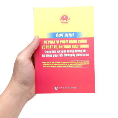 Sách - Quy Định Xử Phạt Hành Chính Về Trật Tự An Toàn Giao Thông