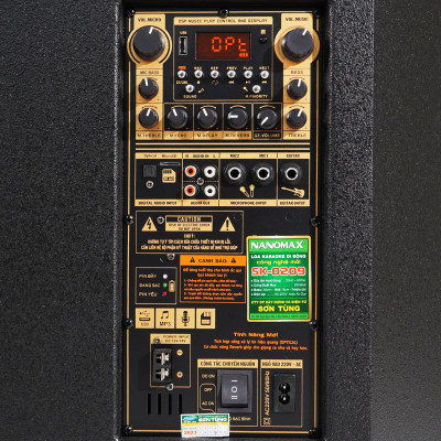 Loa Kéo Công Suất Lớn Nanomax SK-0209 Bass 4 Tấc 40cm Công Suất 650w Karaoke Bluetooth Hàng Chính Hãng