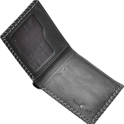 Ví Da Bò Nam Viền May Thủ Công AT Leather AT105 (12 x 9.5 cm)