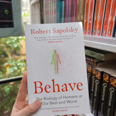 Sách - Behave by Robert Sapolsky - Sách tiếng anh, Bìa mềm