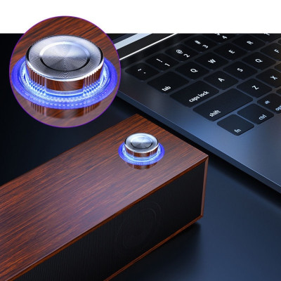 Loa gỗ vi tính E350 Sound Bar HD nhỏ gọn - hàng nhập khẩu