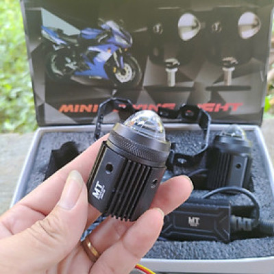 đèn trợ sáng bi cầu mini 3 chế độ siêu sáng , hàng nguồn nhôm loại tốt