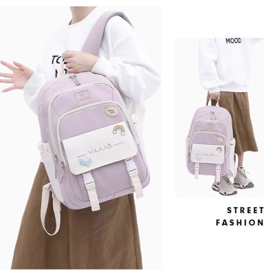 Balo thời trang phong cách Hàn Quốc dày dặn chống thấm nước dùng cho đi học, đi chơi - BEE GEE – BLTT9160