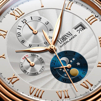 Đồng hồ nam chính hãng Lobinni No.1023LT-7