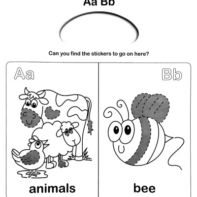 Early Learning ABC - Sticker Activity