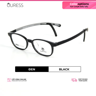 Gọng kính nhựa thời trang trẻ em unisex siêu nhẹ siêu bền OURESS Y8820